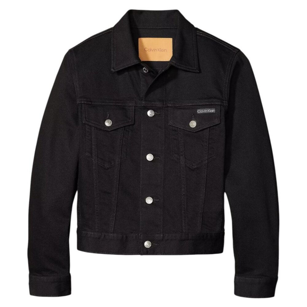 NWT Calvin Klein Classic Trucker Jacket - Picture 3 of 8